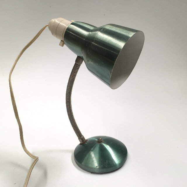 LAMP, Desk or Bedside Light - Small Anodised, Blue